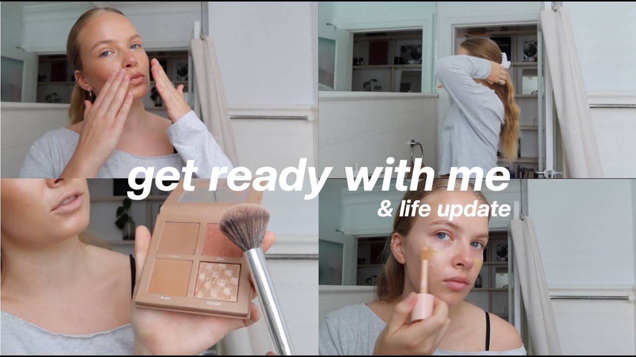 GET READY WITH ME 🧖🏼‍♀️🌟 I make up routine, style & talk I Hanna Marie