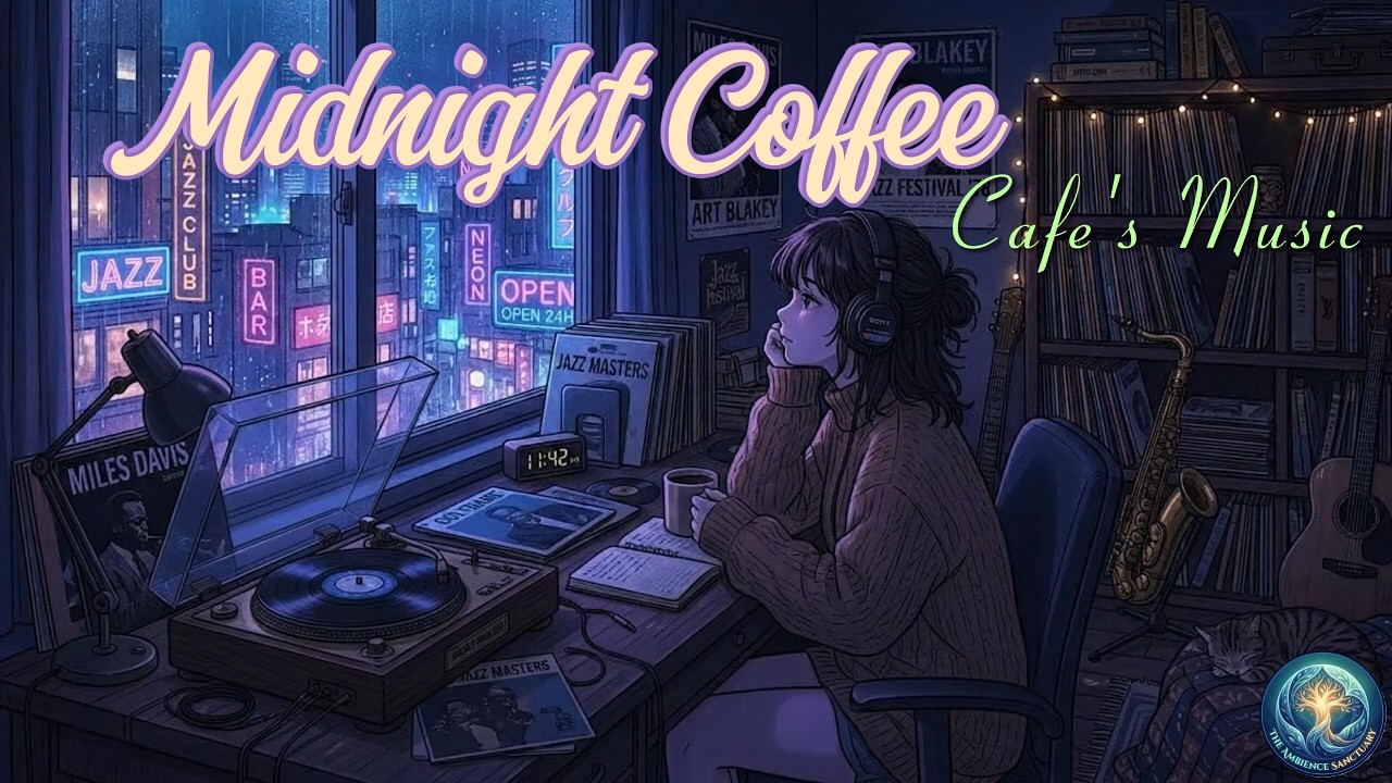 Midnight Coffee &bull; Lo-Fi Jazz Cafe Vol. 1 &bull; The Ambience Sanctuary