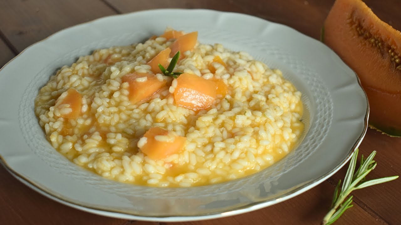 Risotto al melone - originale, buono e completamente vegetale!