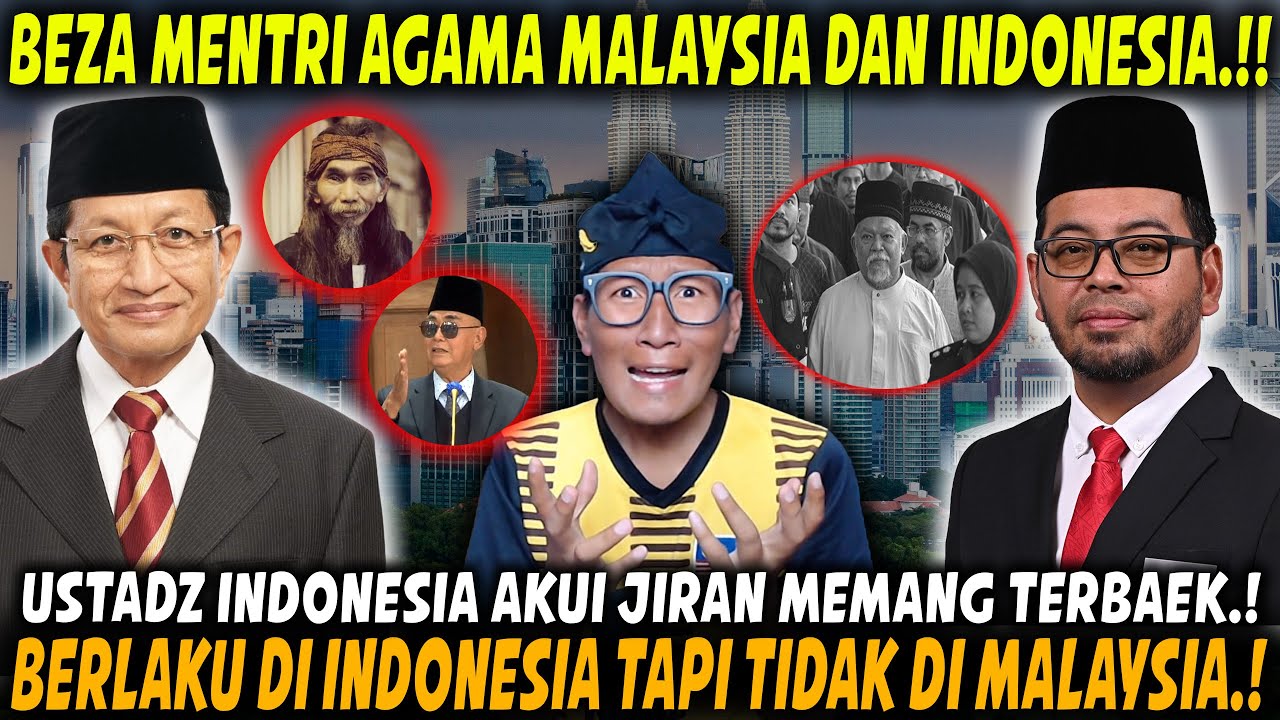 ASTAGFIRULLAH.⁉ USTADZ INDONESIA AKUI KEHEBATAN MENTERI AGAMA DI MALAYSIA.❗❗BEZA JAUH DENGAN KITA.!!