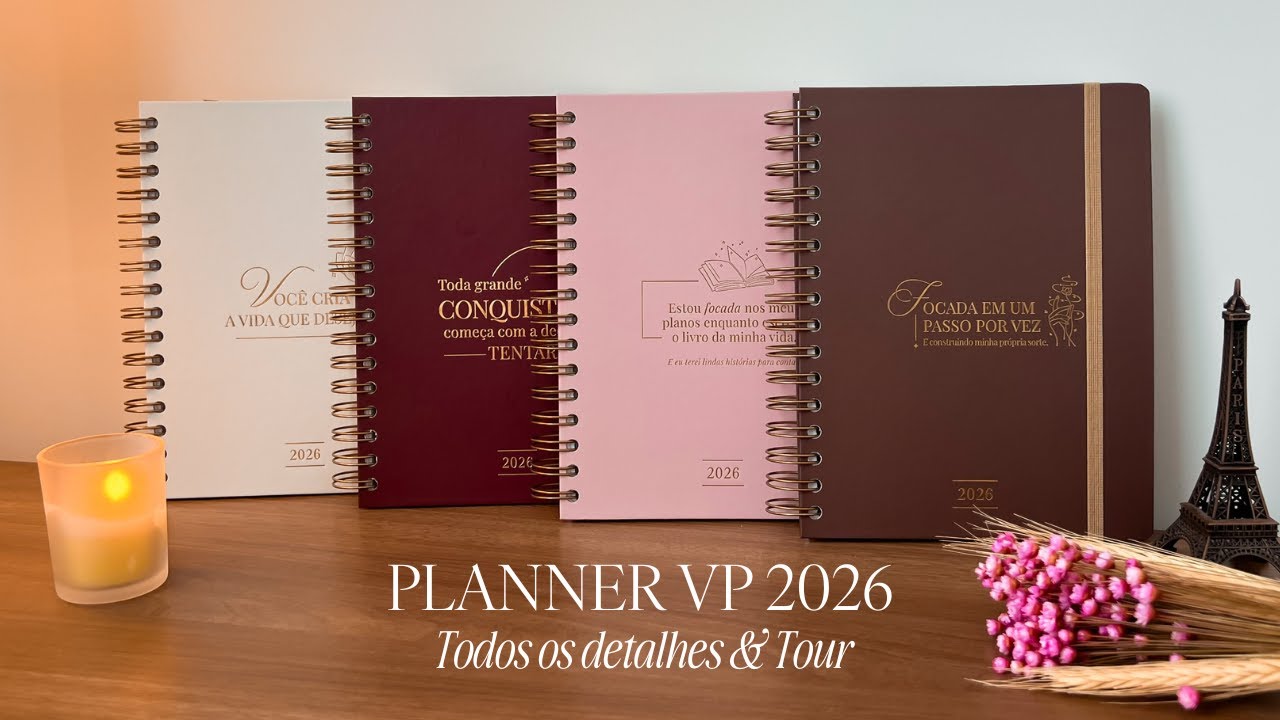 Planner VP 2026: Capas, tour completo & todos os detalhes!