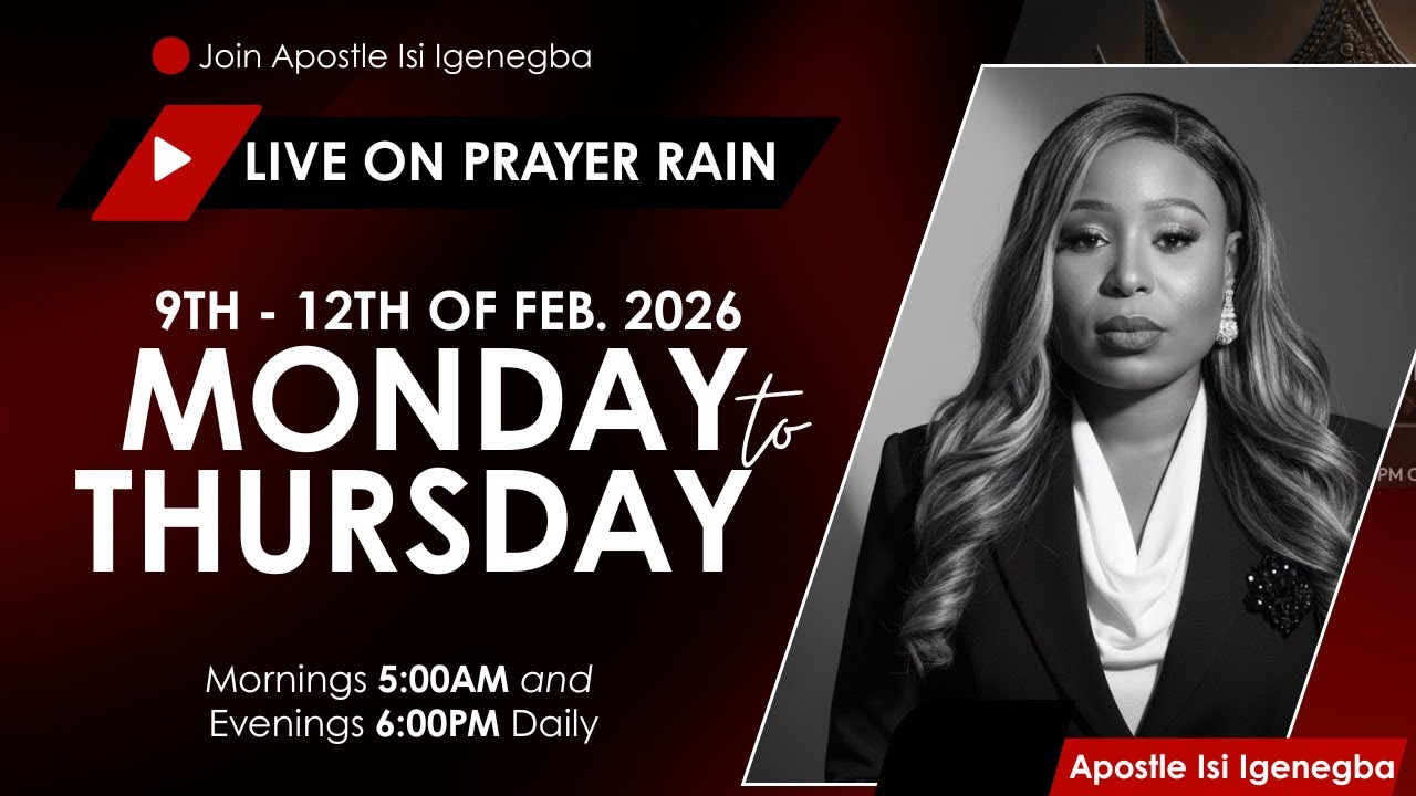 JANUARY 2026 PRAYER RAIN || DAY 35 || DOMINION || APOSTLE ISI IGENEGBA