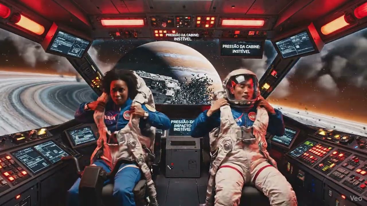 Nave da NASA em Queda Fatal