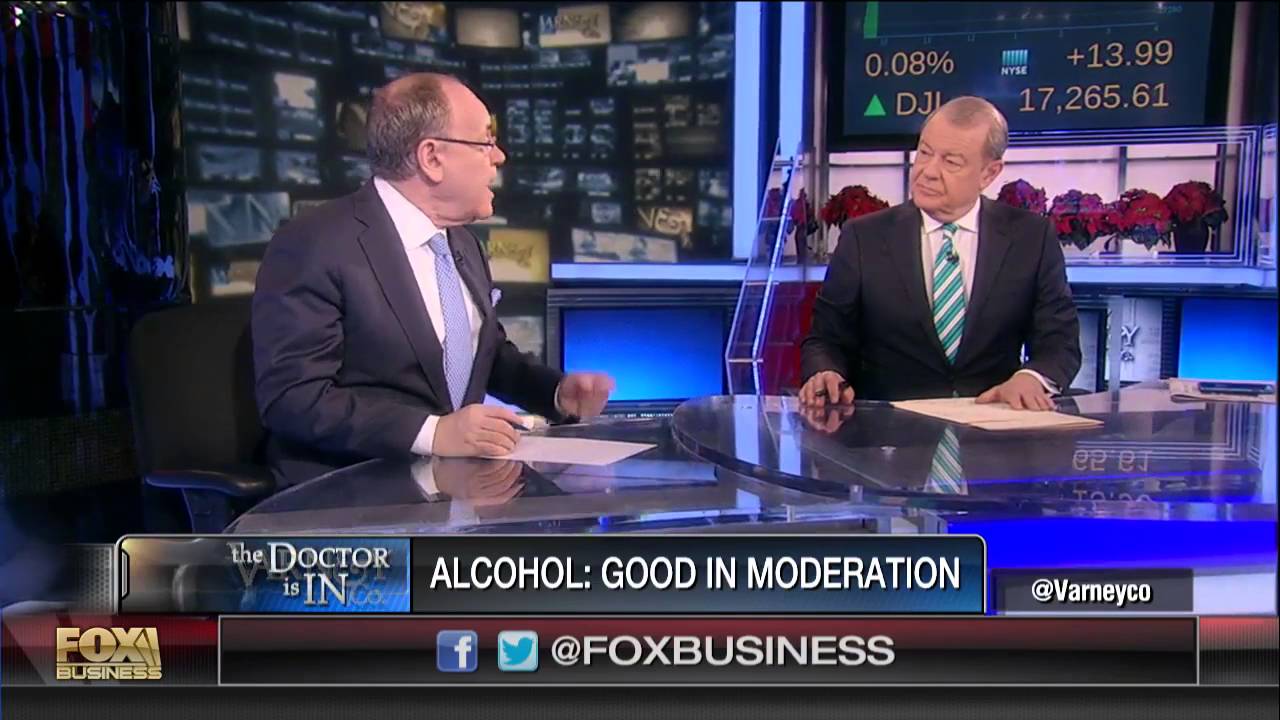 Alcohol good in moderation?