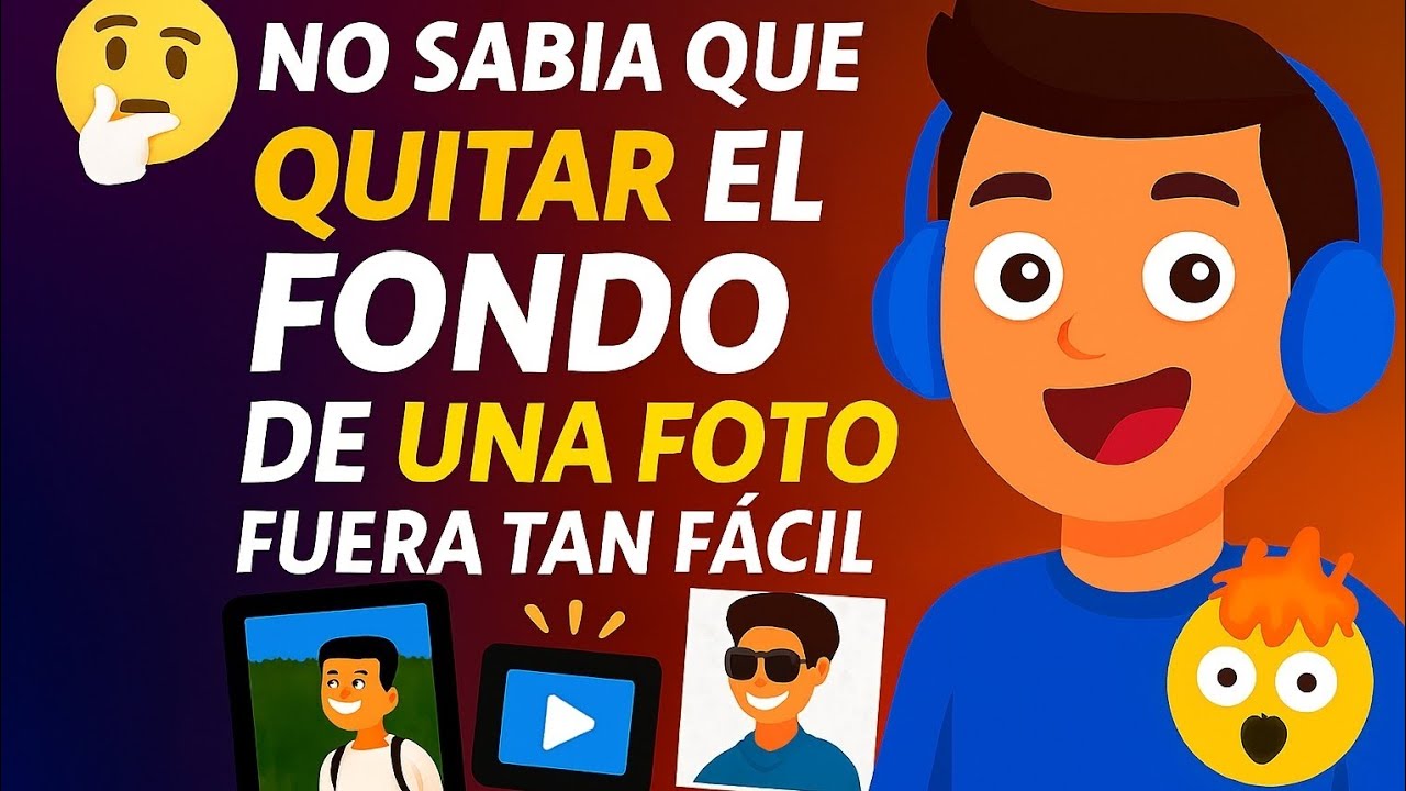 Cómo quitar el fondo de una imagen desde tu celular