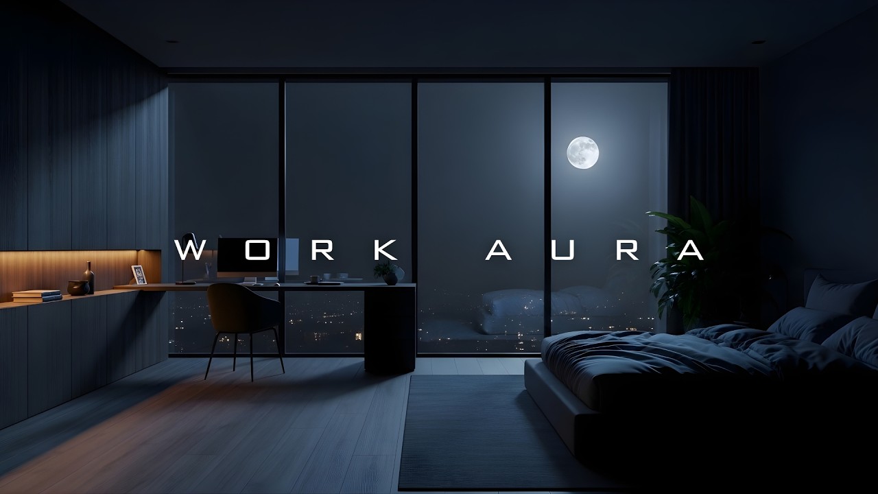 Deep Work Music ~ Zero Distraction Ambient Beats for Deep Focus ~ Calm Study & Productivity