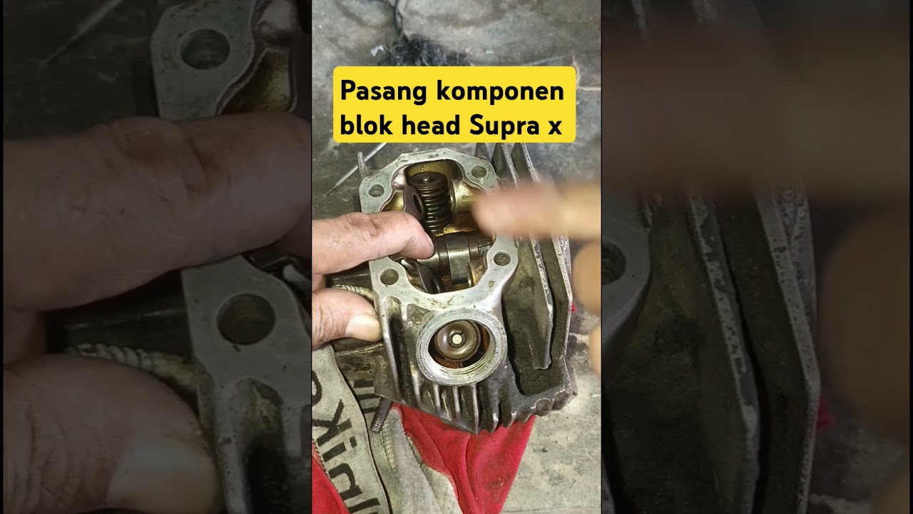 How to install components in the Supra head block #engine removal #supra