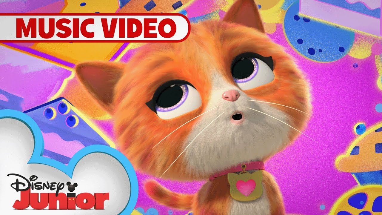 Blueberries Bonanza | Music Video 🫐 | SuperKitties | @disneyjr