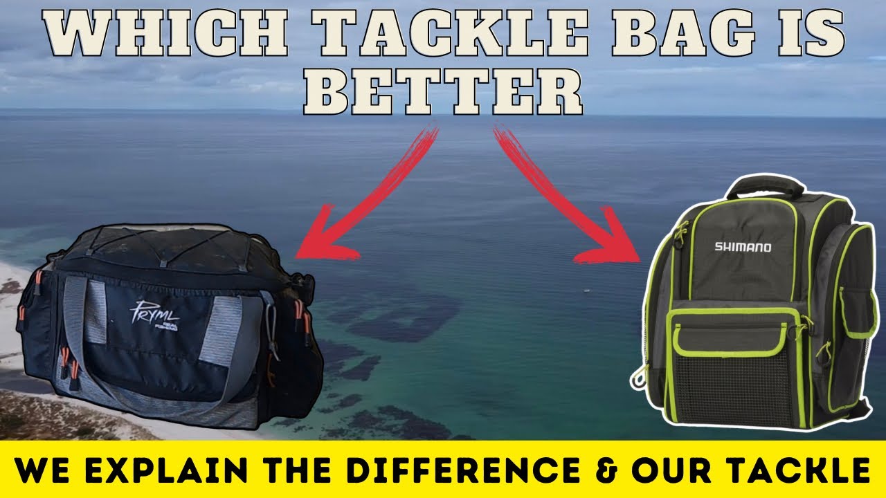 Shimano vs. Pryml | Shoulder Straps or Backpack Tackle Bags | Best Fishing Backpack 2023