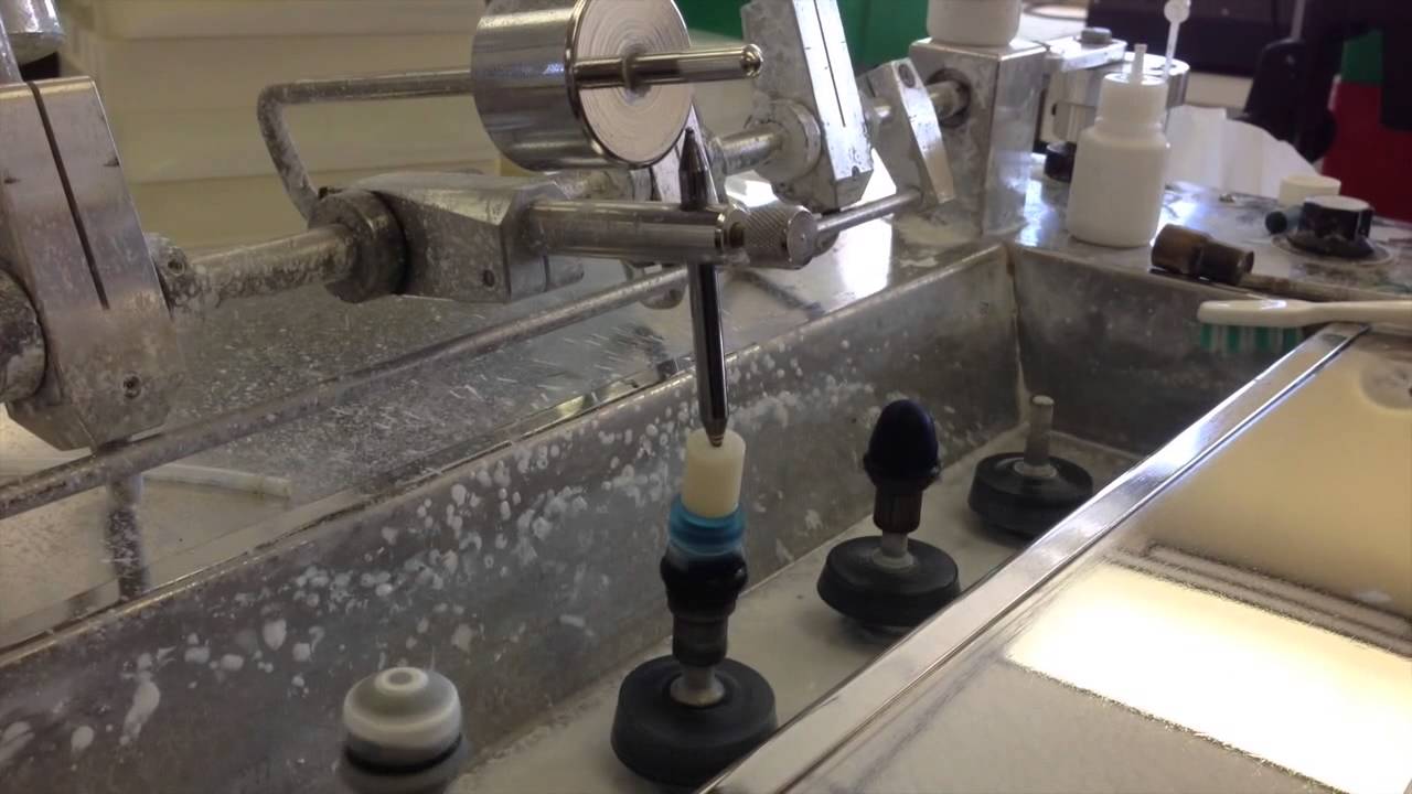 Blanchard Scleral Lens Polishing