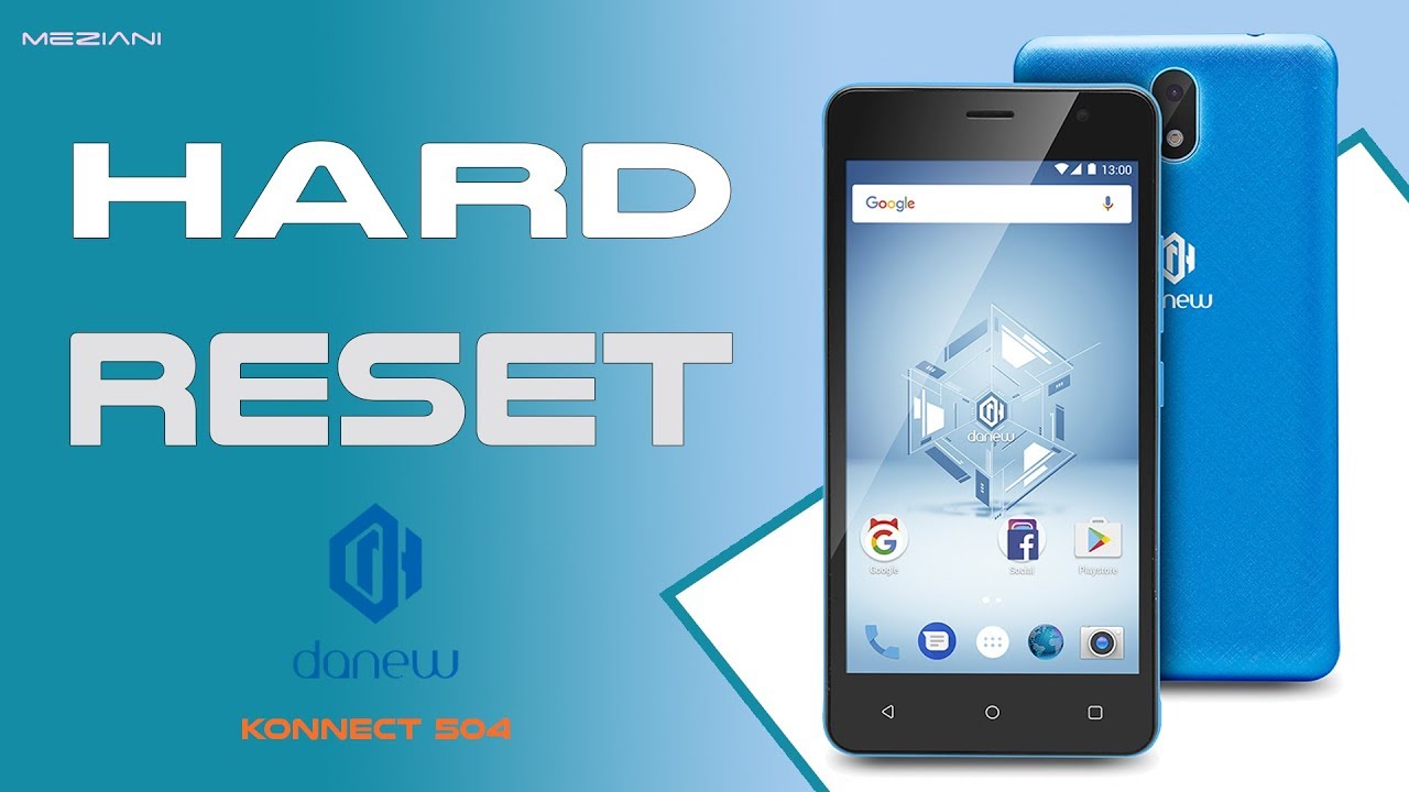 Hard Reset Danew Konnect 504 Factory Reset