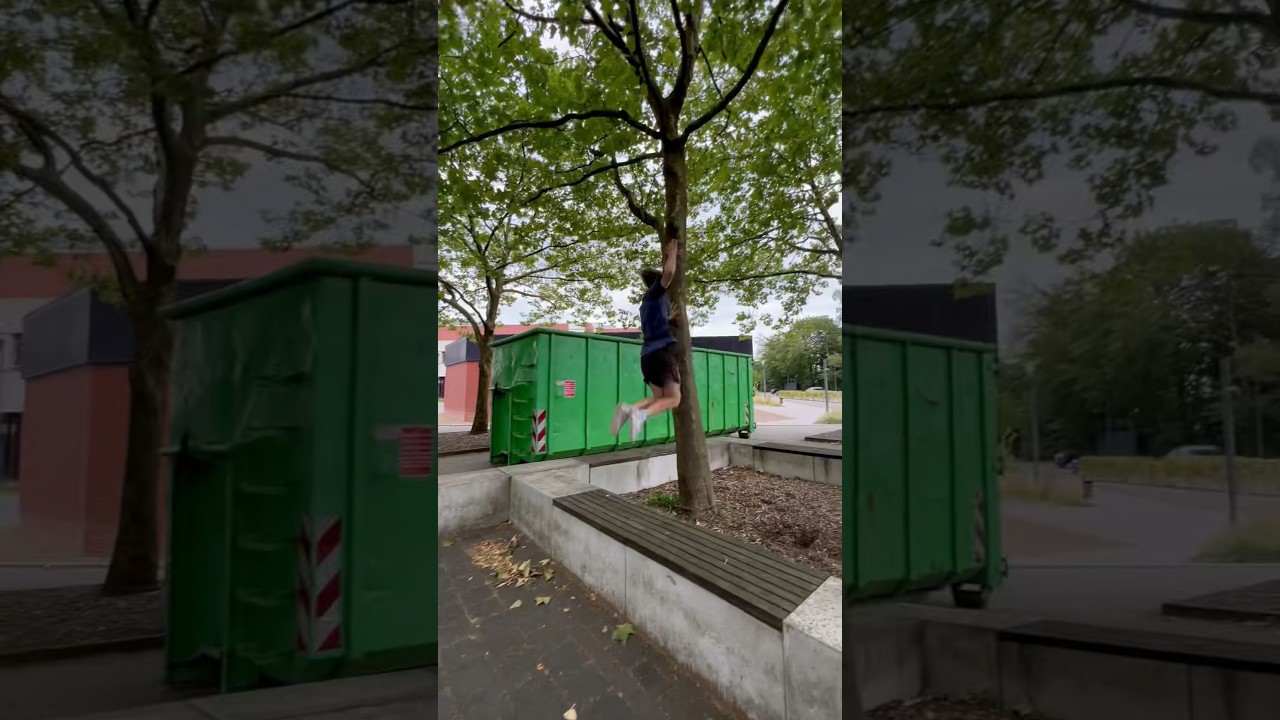 Good one from 2023! #flip #parkour #kleve #nrw #webster