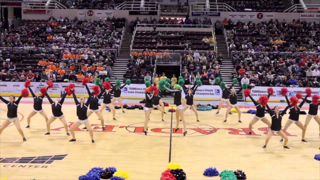 Glenbard North Poms 1st Place State Finals
