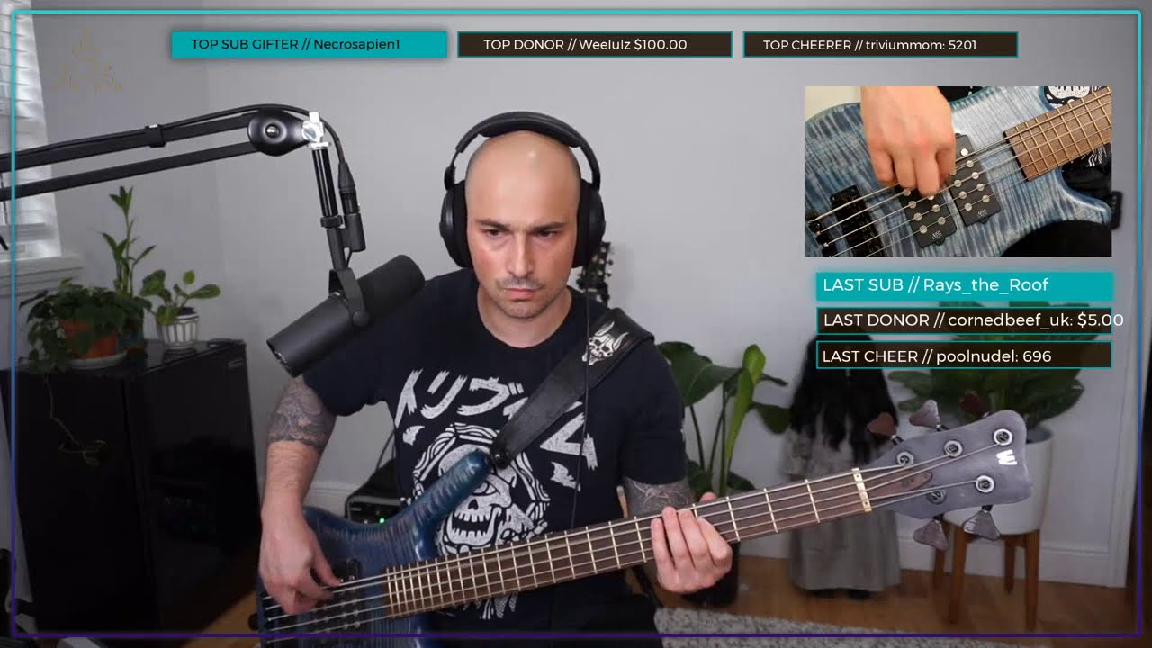 Paolo Gregoletto | Trivium - Drowning in Slow Motion | Bass