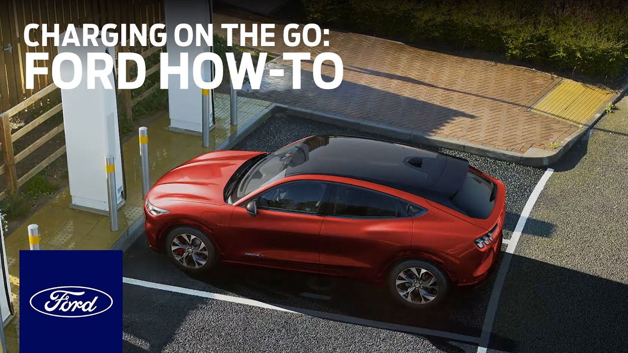 Ford Mustang Mach-E: Charging On The Go | Ford How-To | Ford