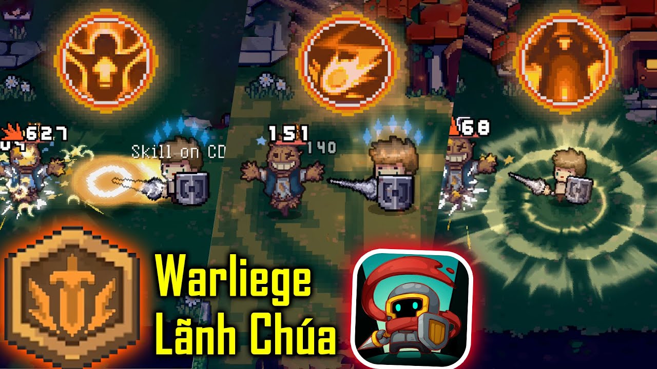 Warliege Skill Showcase (Warrior + Aegis) | Soul Knight Prequel!