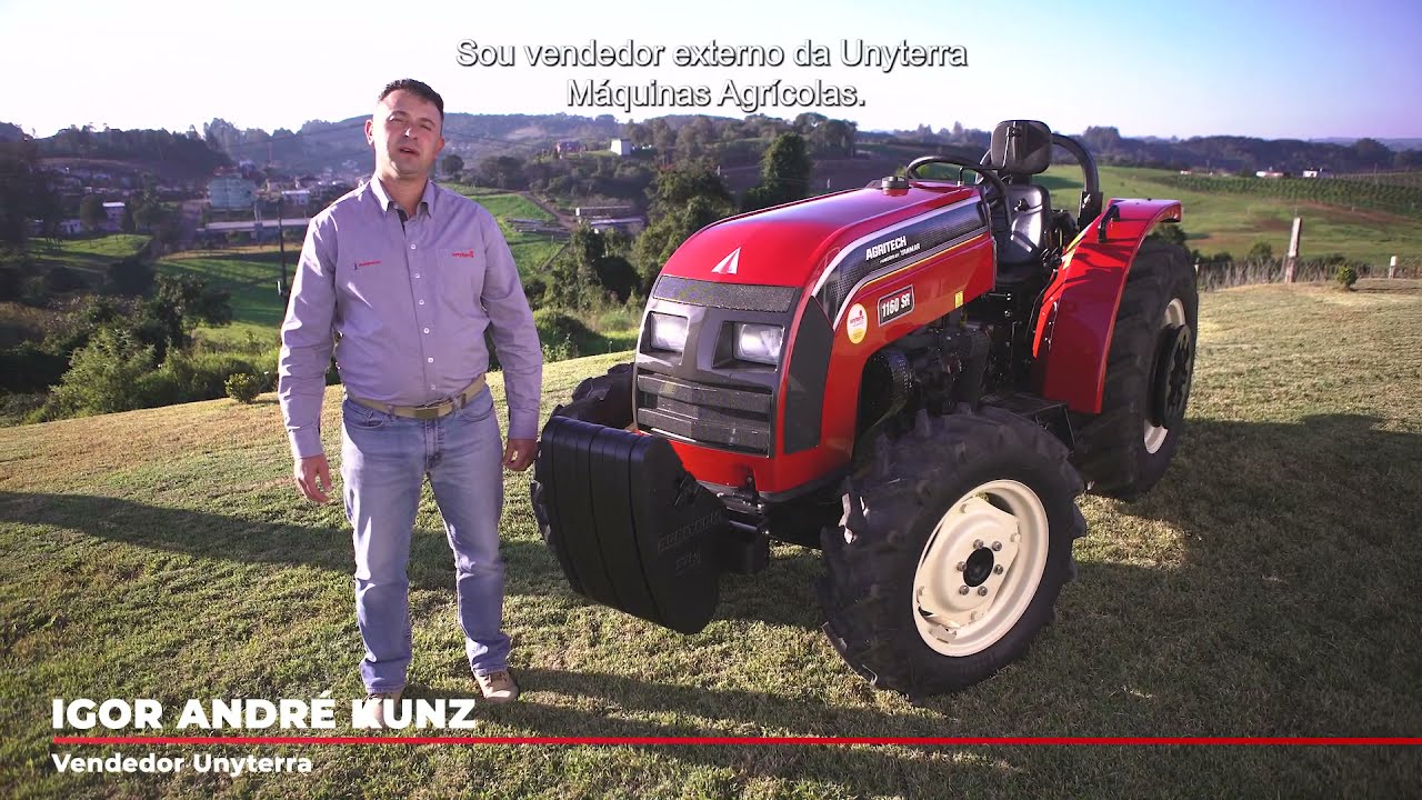 Trator Agritech 1160 (Review Técnico) - Unyterra Máquinas Agrícolas