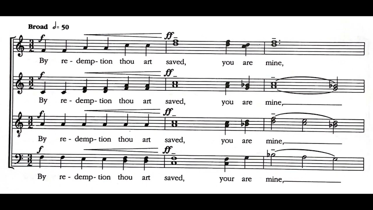 Be Not Afraid- Knut Nystedt