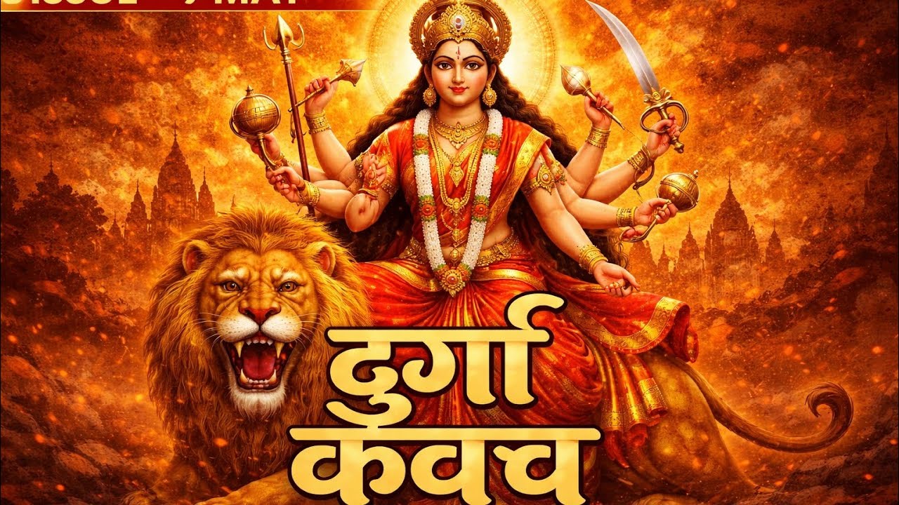 चैत्र नवरात्रि पहला दिन | दुर्गा कवच सम्पूर्ण पाठ Durga Kavach Full Path | 10 Min Mein Chamatkar 🙏