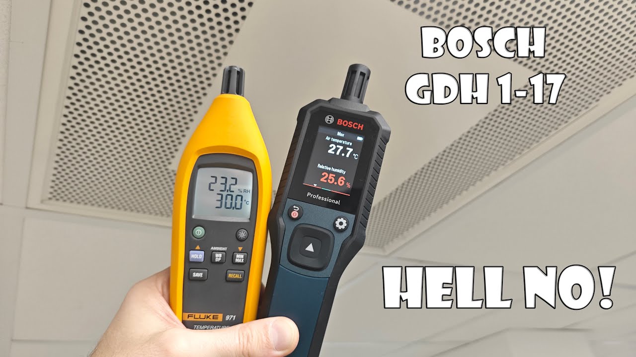 Bosch Professional GDH 1-17 - Измеритель температуры и влажности