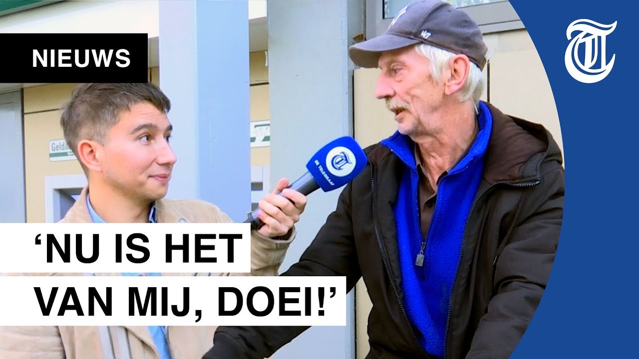 Man steelt geld uit pinautomaat