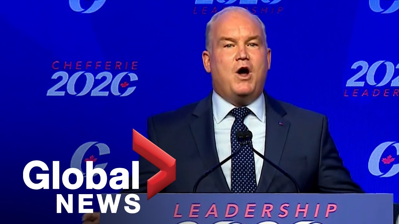 Erin O'Toole delivers first speech as new Conservative Party leader | FULL