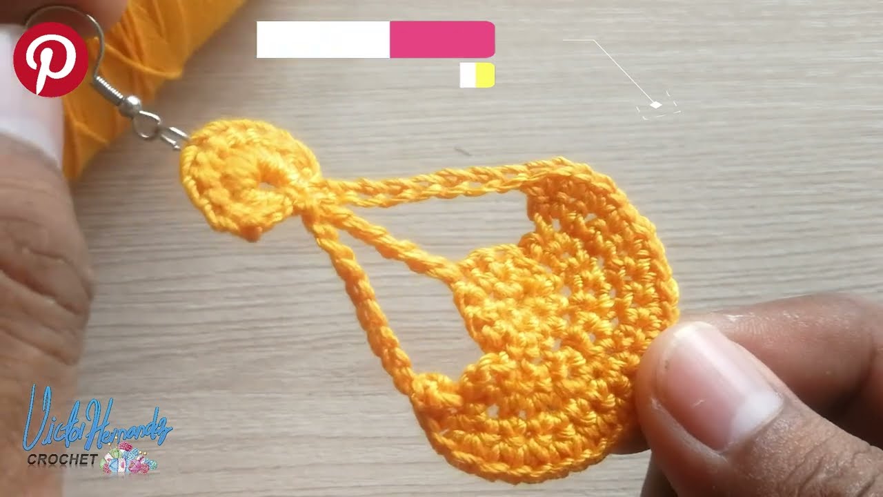 SUPER HERMOSOS, Muy faciles de hacer, # 218 aretes crochet - Tutorial de despedida!!