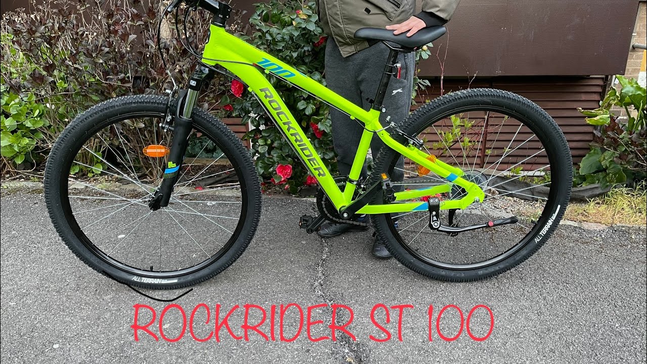 Another Mountain Bike in the family. ROCKRIDER ST 100 from Decathlon UK.