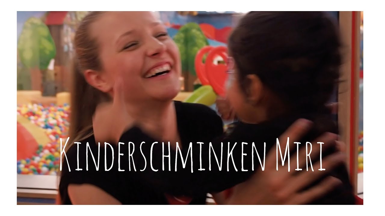 Kinderschminken Miri 💗 (Werbevideo)