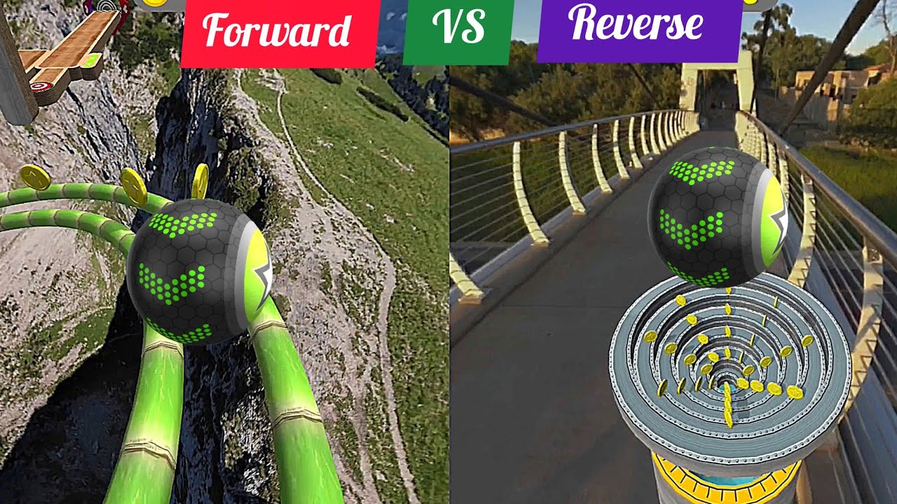 Going Balls ⏩ Forward VS ⏪ Reverse 💥 Nafxitrix Gaming Game 5