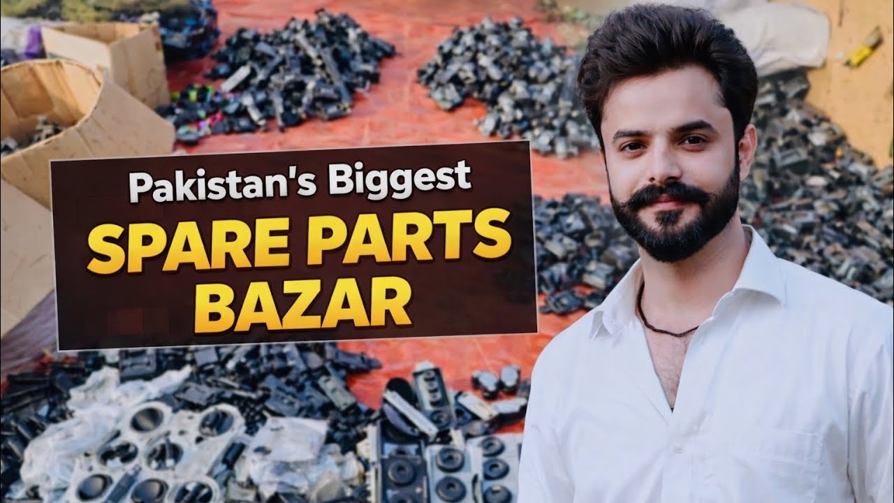 Pakistan’s Largest Car Spare Parts Market | Full Walkthrough
