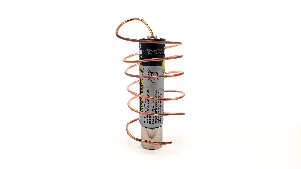 How to Make a Homopolar Motor - Science Experiment