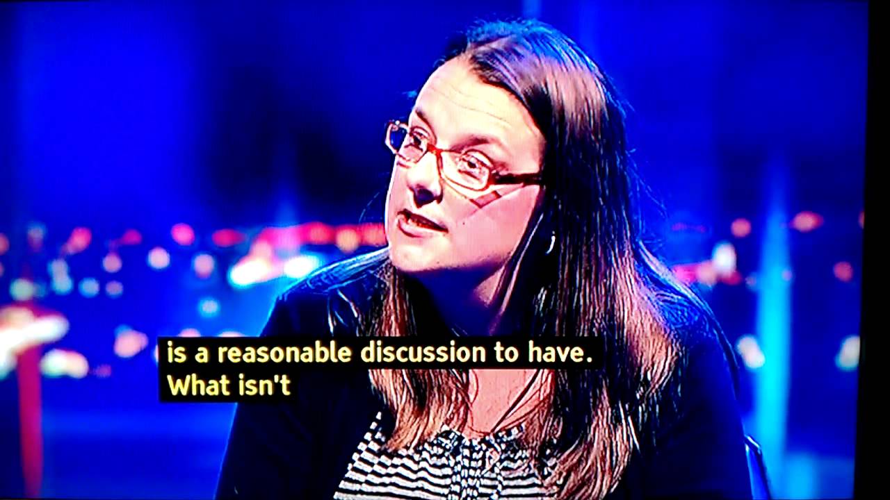 Ellie Lee vs Oliver James at BBC.
