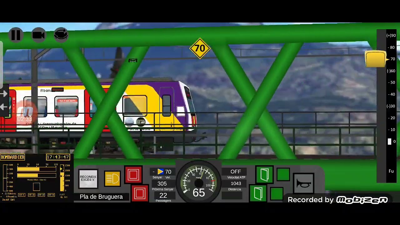 este Easter egg es real😲(FGCSIM: Sabadell parc del nord ➡️ Castellar del Vallés)