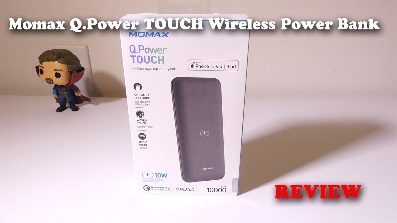Momax Q Power Touch Wireless 10000 mAh Power Bank REVIEW