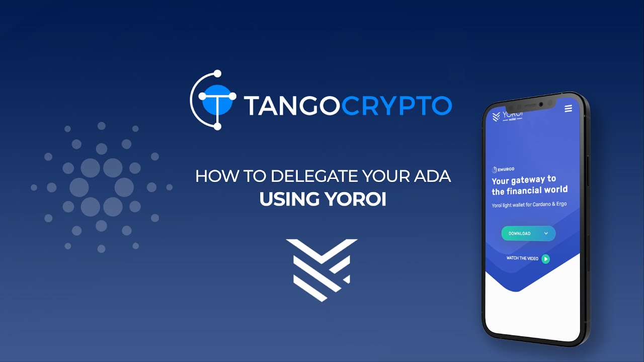 How to delegate your ADA using Yoroi (Cardano Staking)
