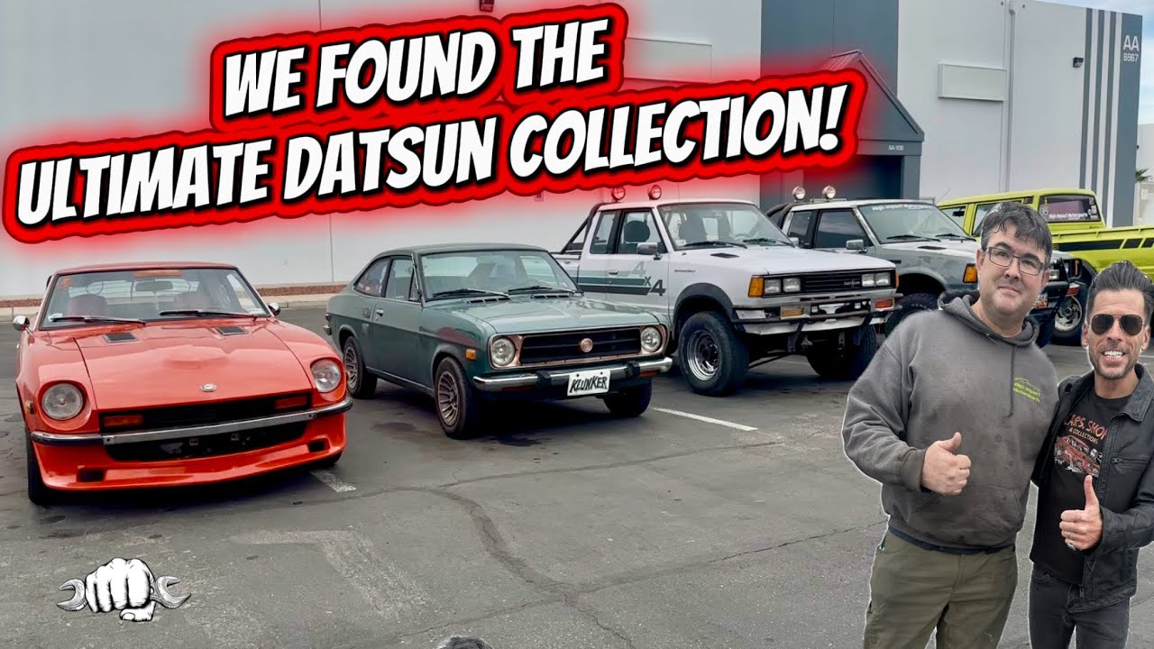 THE ULTIMATE DATSUN COLLECTION! 280Z, 720 Pickup, 1200 Coupe!