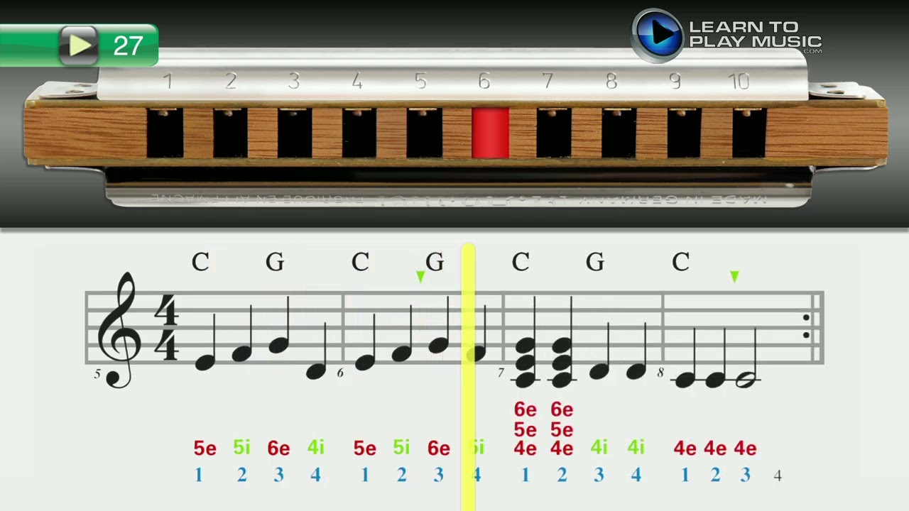 Ex027 - Harmonica Method for Young Beginners - Backing Mix