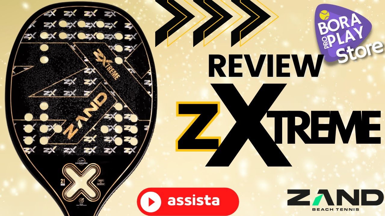 REVIEW RAQUETE DE BEACH TENNIS - Z XTREME - ZAND 2025