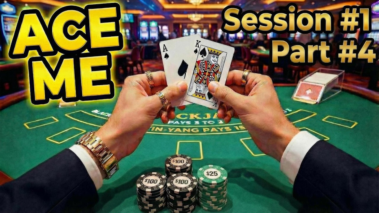 $5,000 Buy-In live blackjack - Session #1, Part #4