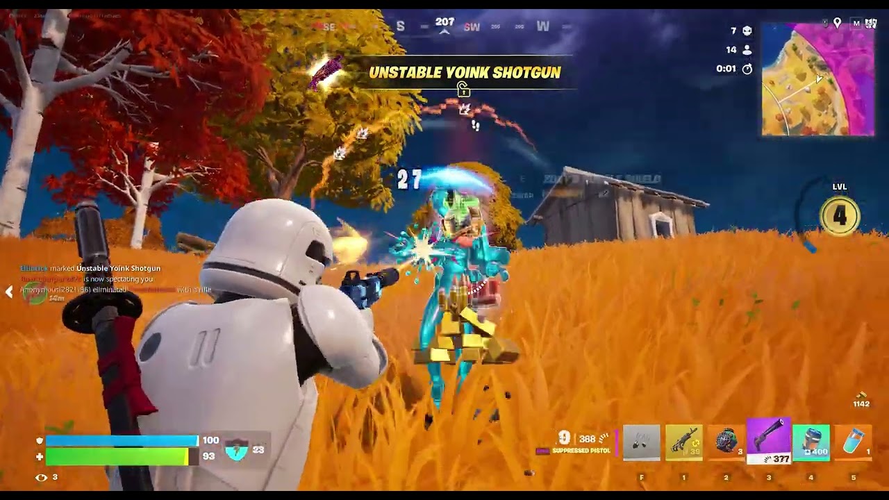 Mythic GOLDFISH win! (On Fortnite)