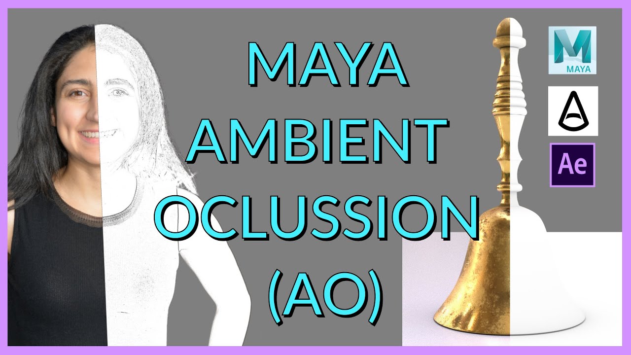 Maya Tutorial: Ambient Occlusion (AO) Pass using Arnold