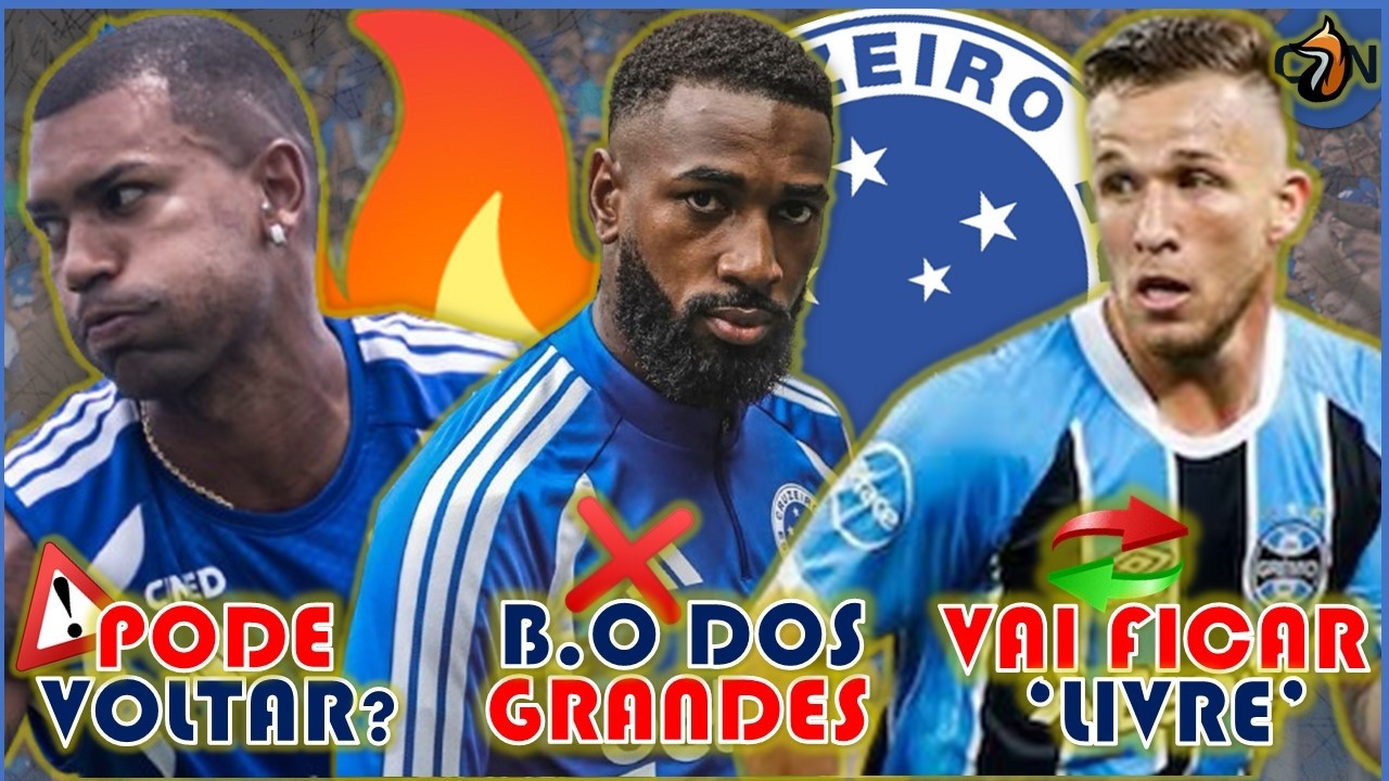 ⚠️🦊 CRUZEIRO PODE TER PROBLEMA GRANDE 🎯 ARTHUR DO GR&Ecirc;MIO 'DISPON&Iacute;VEL' 👀 WALACE AINDA ON E+ #futebol