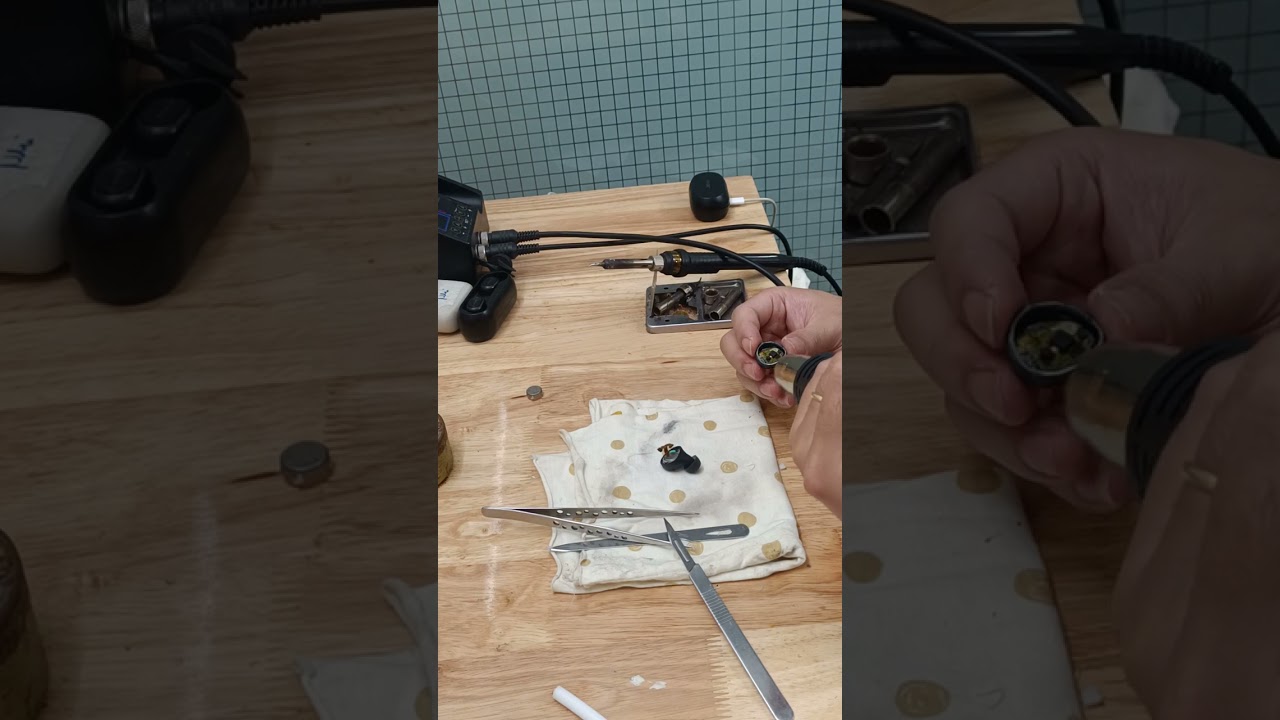 Thay pin tai nghe jabra elite 7 pro , jabra elite 7 pro  batery replacement