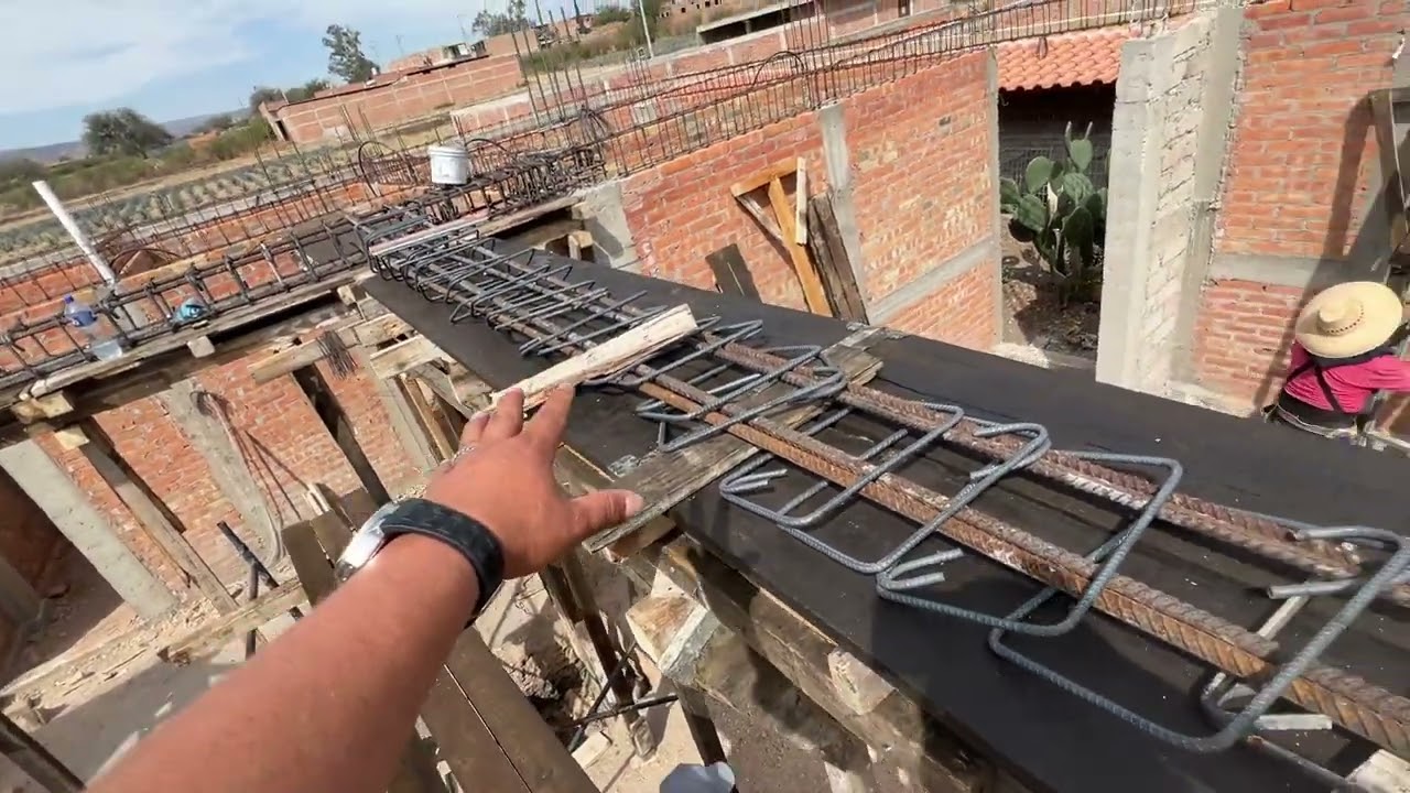 Cómo construir una TRABE y una LOSA DE VIGUETA Y BOVEDILLA | ConstruProceso