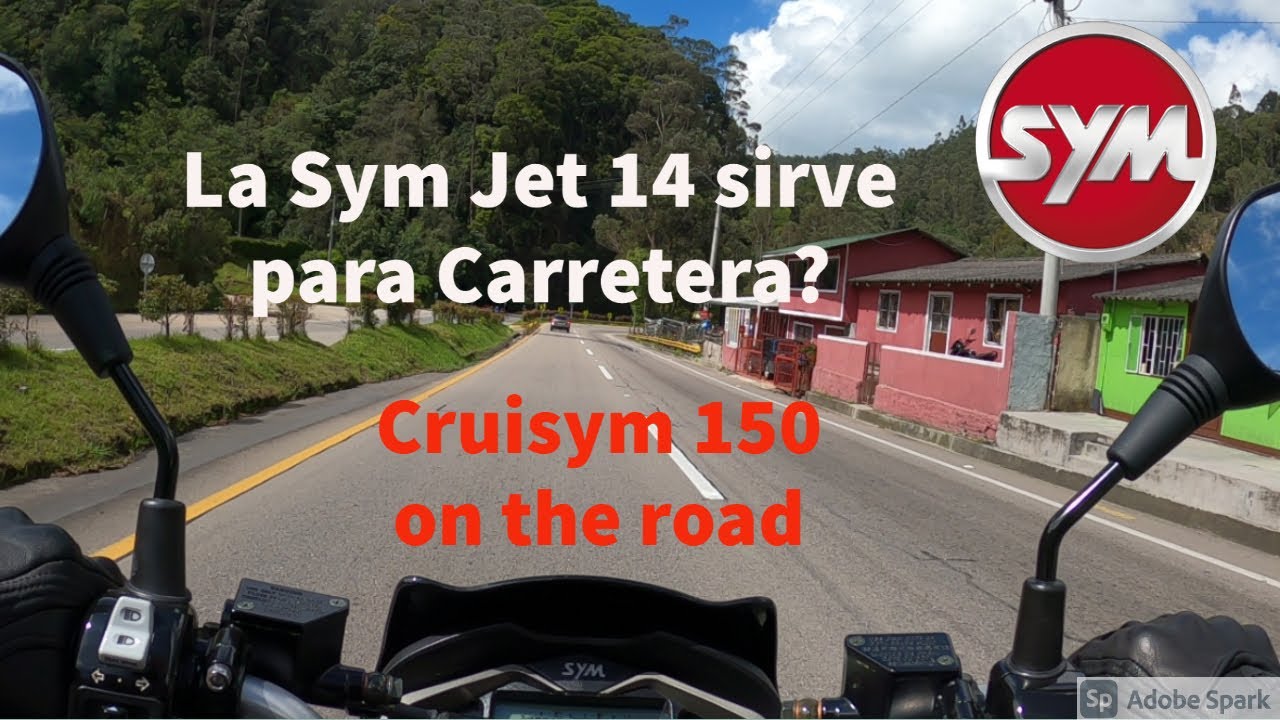 La Scooter Sym Jet 14 sirve para Carretera? Cruisym 150 on the road PARTE 1