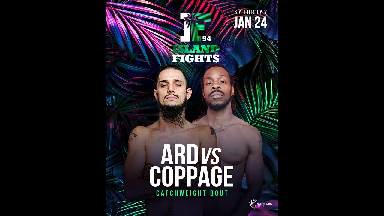 Dunny Ard vs. Shondell Coppage — Island Fights 94 Full Fight | Islandfights.com