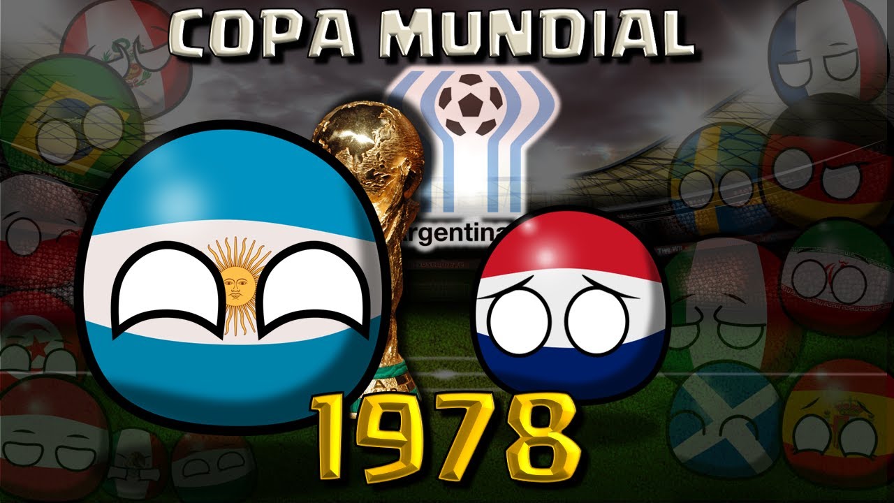 MUNDIAL 1978: ¡La primera COPA DE ARGENTINA ⭐🏆 #Countryball