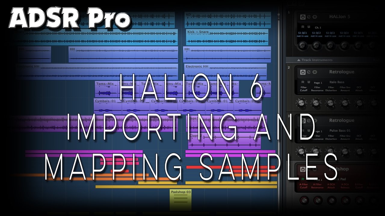 HALion 6 Importing and Mapping Samples