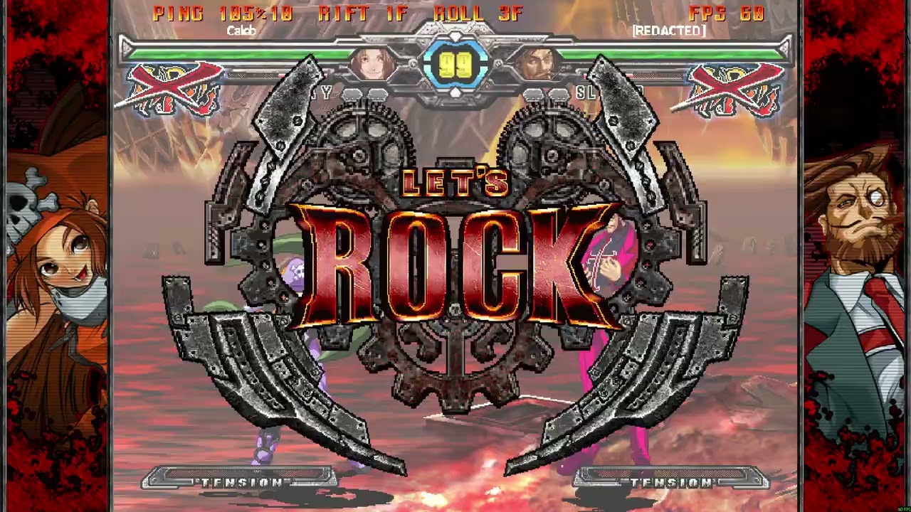Guilty Gear XX Accent Core Plus R con mi primo